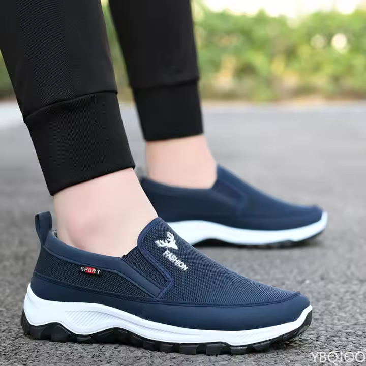 Zapatos De Deporte Para Hombre Nuevos Ligeros Y Transpirables Antideslizantes Para Caminar Comodidad Casual Moda Masculina - 1