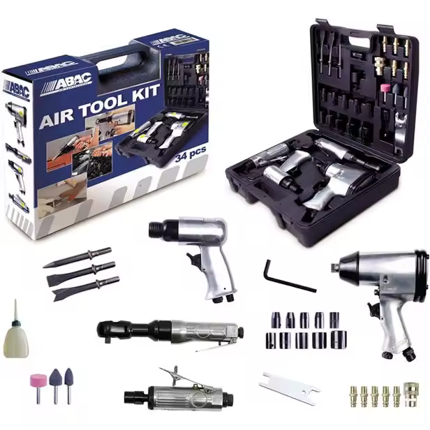 KIT HERR.NEUMATICAS AIR TOOL 34 PIEZAS - 1
