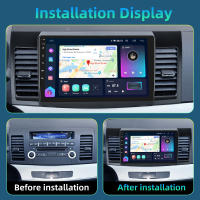 Podofo Radio de coche Android 2 Din para Mitsubishi Lancer EX 2010 2011 2012 2013-2017 Carplay 8+128GB AI Voice WIFI+4G DSP GPS Navegación Multimedia Reproductor de Video - details 1