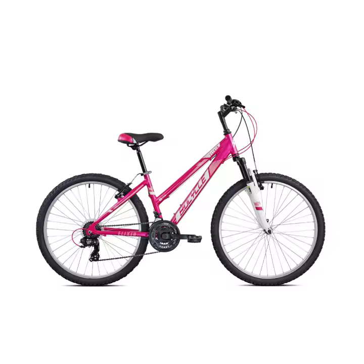 bicicleta junior biocycle elixir lady rueda "24" rosa - 1