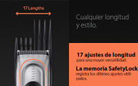 Braun cortapelos Series 7 HC7390, cortapelos para hombres, recorta el pelo en casa con 17 ajustes de longitud, lavable - details 1