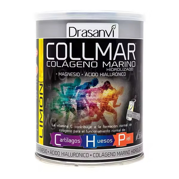 Drasanvi Collmar Colágeno Magnesio + Ácido Hialurónico 300 gr -  Sabor: Vainilla - 1