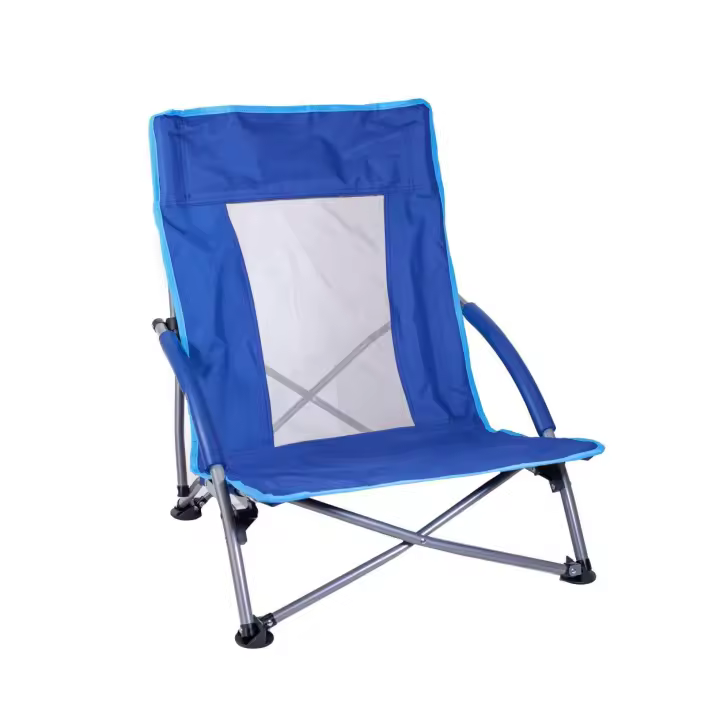 SILLA PLEGABLE CON FUNDA - AZUL MARINO - 1