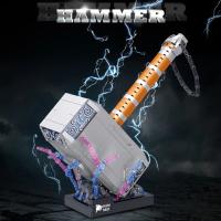 Mini-Brick Construcción Thunder Hammer Knew Built Bloques De Construcción Precisión Para Enthusiasts De Modelos Regalo Y Decoraciones Para Niños De 3-14 Años - details 3