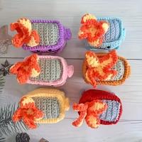 Muñeco De Crochet Divertido Para Decoración De Hogar Y Piso Estilo Moderno Regalo De Navidad Ornamento De Textil Y Fibra - details 7
