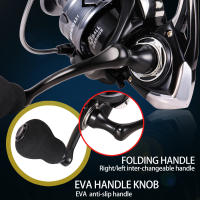 Carrete De Pesca Giratorio Sougayilang 1000-6000 Ratio De Engranajes 5.2:1 Caña De Aluminio Manillar EVA Máximo Arrastre 8kg Para Pesca De Carpa - details 12