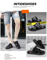Sandalias Casuales Para Hombre Baotou Verano Resistente Al Agua Para Playa Y Deporte Zapatillas De Conducción Dual Propósito Cómodas Y Modernas - details 3
