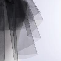 Nueva Llegada De Velos De Boda En Tulle Negro Corto Dos Capas Para Mujer Accesorios De Boda Tipo De Velos: De Hombro - details 4