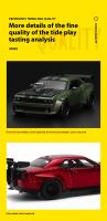 Modelo De Coche De Metal CCA 1:36 Challenger SRT JAILBREAK Versión Modificada Colección Hobby Regalo Para Niños Y Adultos - details 4