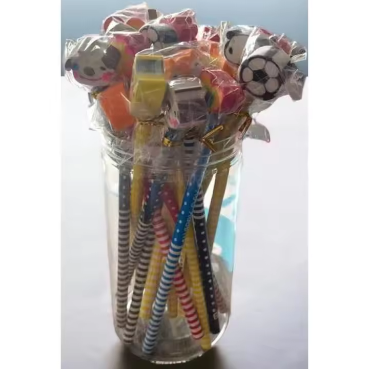 ROYMART BOTE 24 LAPICES CON GOMAS LITE STYLE - 1