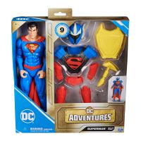 SPIN MASTER - DC COMICS - SUPERMAN DC ADVENTURES - Superman Figura de Acción 30 cm + 9 accesorios - 6067957 - Regalos para Niños - Juguetes Niños +3 Años  - details 1