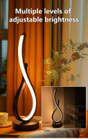 Lámpara De Mesa Moderna Creativa 3 Colores Ajustable Para Dormitorio Sala De Estar Lectura Oficina Decoración De La Cama Iluminación - details 3