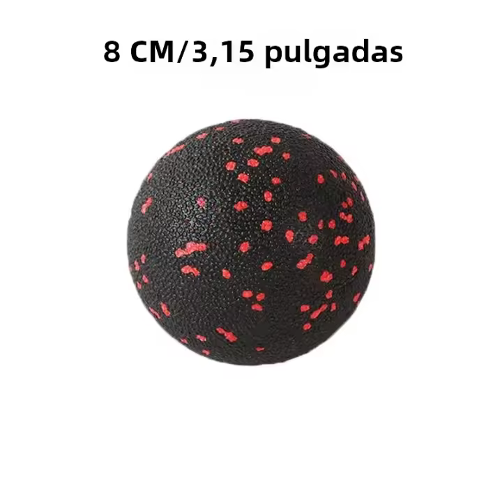 Bolas De Masaje Para Yoga Peanut Bloque De Esponja De Alta Densidad Para Relajación Muscular Y Ejercicio Fitness Alivio Del Dolor - 1