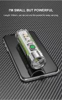 Linterna LED Recargable USB C Con Imán De Cola Y Luz UV Multifuncional Mini Linterna Portátil Para Camping - details 7