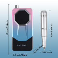 Máquina De Uñas Eléctrica Recargable 45000RPM Con Base Set De Pulidora De Uñas Y Eliminador De Polvo De Gel Bajo Ruido Para Manicura - details 5
