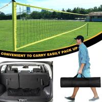 ALLINLIFE Rete Pallavolo Da Giardino,Juego De Red De Voleibol, Juego Completo De Red De Voleibol Plegable,Red De Voley Playa Hierba,Sistema De Marcado De Campo,Voleibol Bolsa De Almacenamiento,Altura Ajustable - details 6