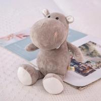 Muñeco De Peluche De 25cm Kawaii Con Animales Del Bosque León Tigre Elefante Mono Zorro Juguetes Para Dormir De Peluche Realistas Para Niños - details 15