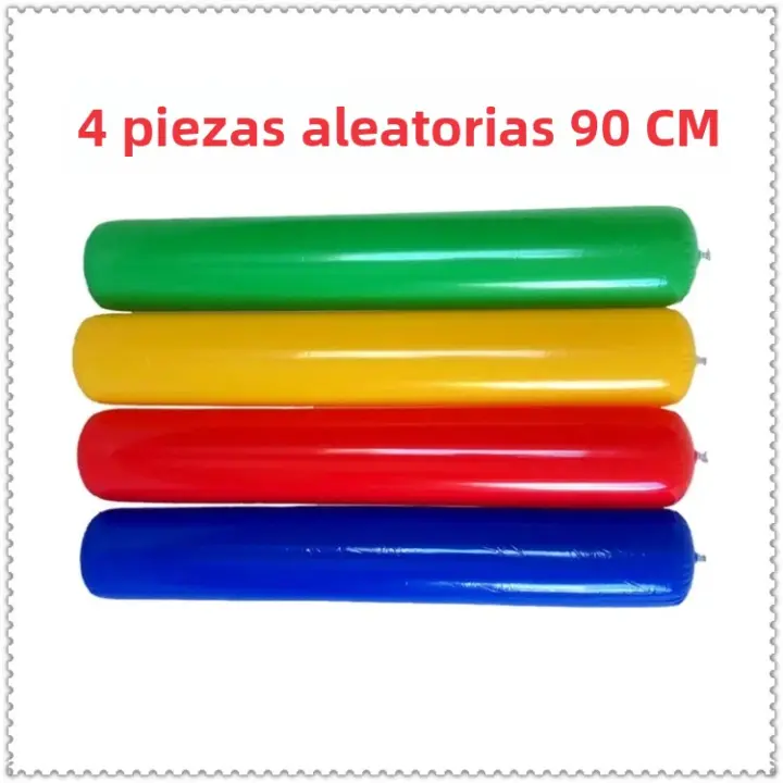 4 Pcs Niño Globo Inflable Competición De Recarga Palmas Apoyadores Para Juego Al Aire Libre De La Familia Alabar a Los Niños Ejercicio - 1