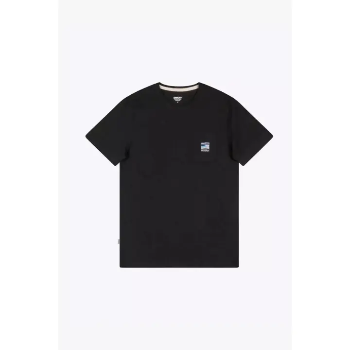 Wemoto Clothing Camiseta Hombre Bolsillo Negra - 1