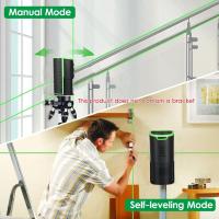 Nivel Láser Automático Con Haz Vertical Y Cobertura De 150° Selección De Líneas Láser Tipo-C Carga Compatible Con Batería Li-ion 2600mAh - details 1