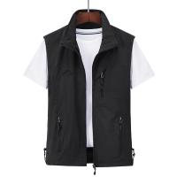 Chaleco De Pesca Casual Rápido Secado Multifuncional De Diseño Delgado Con Bolsillos Para Montañismo Trabajo Ropa Exterior - details 1