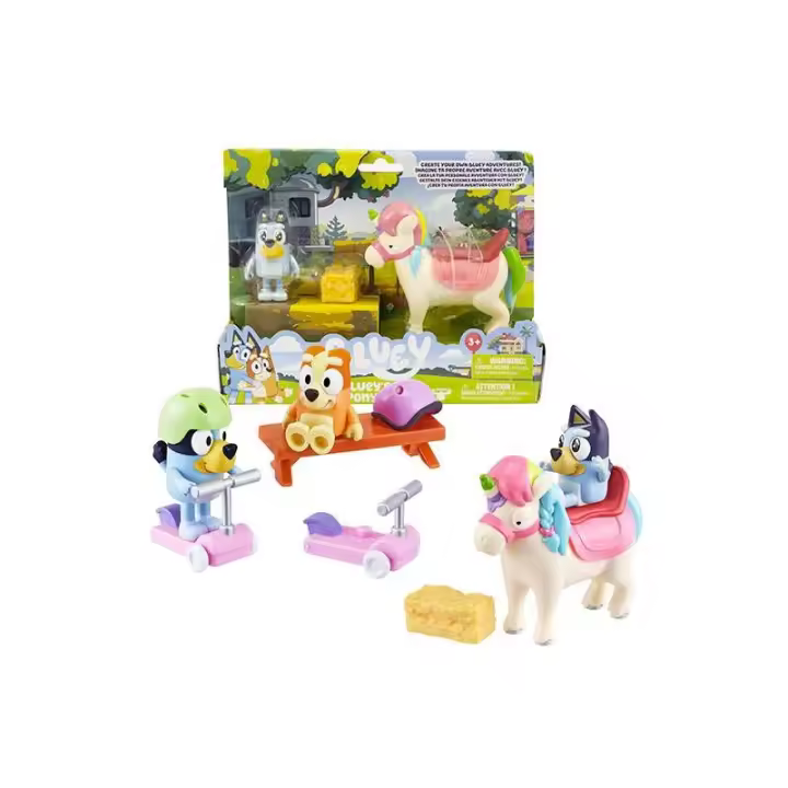BLUEY MINI PLAYSET VEHÍCULOS 2 MODELOS - 1