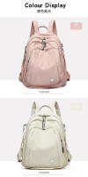 Mochila de cuero para Mujer, Bolso de un solo hombro, Bolso Escolar, Bolso de viaje de gran capacidad, Bolso casual de moda versátil - details 29