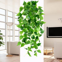 Planta Artificial De Hojas De Malvavisco 105cm/41in Verde Para Decoración De Ventanas Patios Jardines Interiores Exteriores - details 0