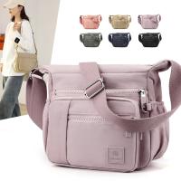 Bolso simple para las Mujeres con los compartimientos múltiples, El Bolso de las mujeres ocasionales y versátiles, Bolso texturizado del viaje, capacidad Grande, Bolso de moda del Mensajero - details 0