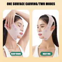 Máscara De Forma V Transpirable Para Reducir La Doble Mandíbula Y Levantar La Cara Antiarrugas Y Adelgazante Para El Rostro - details 8