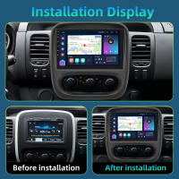 Podofo Radio de coche Android 2 Din para Renault Trafic Opel Vivaro 2015 Carplay 8+128GB AI Voice WIFI+4G DSP GPS Navegación Multimedia Reproductor de Video - details 1