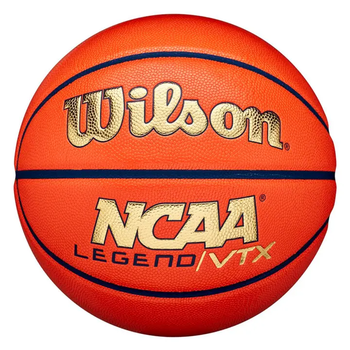 Balón Baloncesto Wilson Ncaa Legend Vtx Bskt Orange/gold Talla 7 - 1