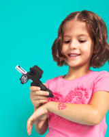 Clementoni Crazy Chic - My Tattoo Lab, Juegos creativos para niños de 6+ años, kit para crear tatuajes temporales personalizados, colores brillantes, plantillas y accesorios, 18260 - details 5