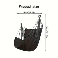 Silla De Hamaca De Tela Para Exteriores Con Bolsa De Almacenamiento Resistente Al Volteo Para Dormitorio Y Jardín Muebles De Jardín - details 3