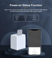 Adaptador De Micro USB Inteligente Tuya 5V WiFi Con Interruptor Compatible Con Alexa Hey Google Alice Para Control Remoto De Hogar - details 6