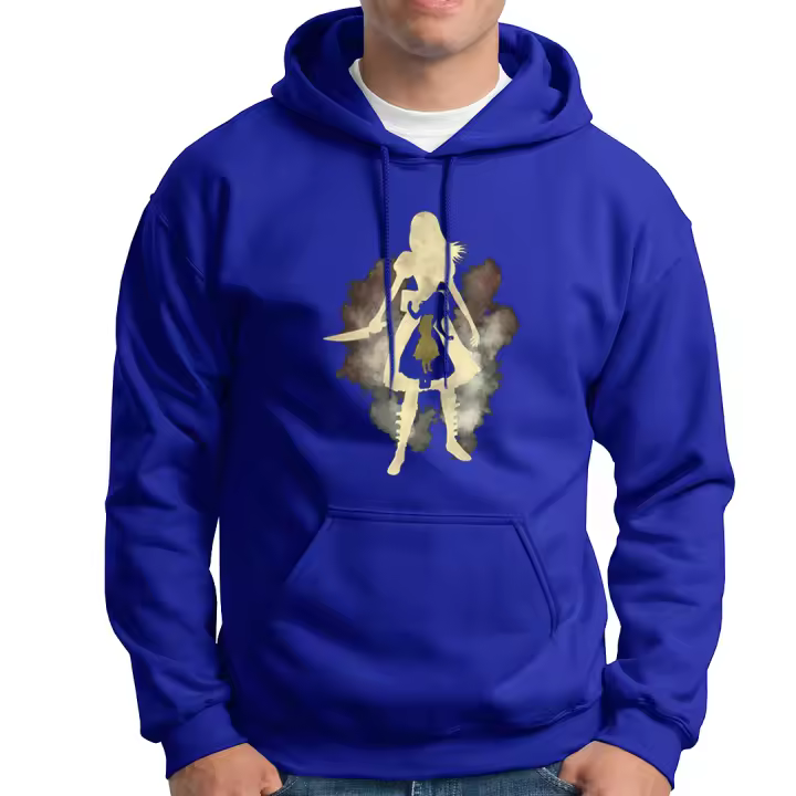 Sudadera con capucha Alicia en el pais de las maravillas. Alicia en el espejo. Sombrerero. Varios colores. Todas las tallas. - 1