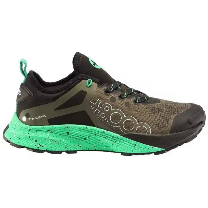 Zapatillas +8000 modelo Tigor 23I Negro/Verde - 1