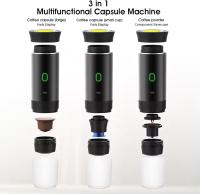 Cafetera espresso portátil para camping, máquina de café expreso, Eléctrica, 3 en 1, cafetera en Polvo para el hogar, Viajes, camping - details 3