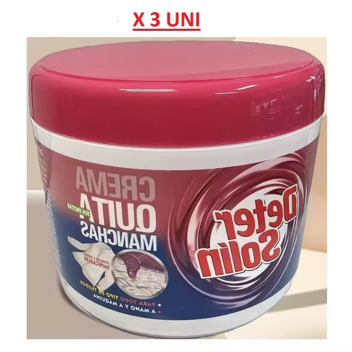 Detersolin Quita Manchas Crema 500 gr X 3 UNI - 1