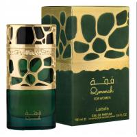 Perfume arabe Qimmah Lattafa 100ml,Fragancia femenina duradera ,lujosa, dulce, cálida ,Perfume afrutado de mujer oriental NOVEDAD - details 1