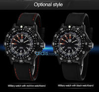 Reloj De Pulsera De Cuarzo Para Hombre Addies Militar Especial Forces Deportivo Al Aire Libre Luminoso Clásico SEAL Ejército Resistente Al Agua Con Luz Trasera Y Correa De Silicona - details 8