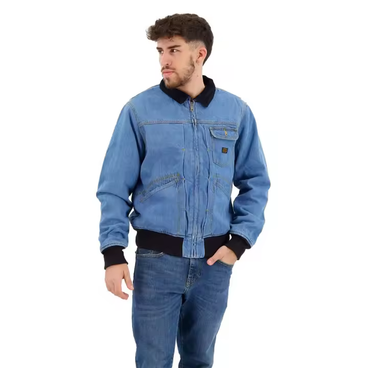 Superdry Chaqueta Vintage Worker Bomber Azul - 1