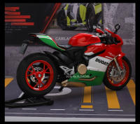 Moto De Carreras 1/12 Modelo De Coche Juguete De Aleación Con Absorción De Choques Ruedas Delanteras Giratorias Luz Y Sonido Para Niños - details 17