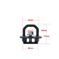 Anclaje De Lado Para Camión GMC Sierra Ancorajes De Carga Para Camionetas Herrajes Y Clips De Aluminio Para Puerta Del Maletero - details 3