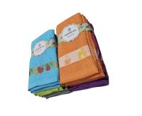 JIMENÉZ HOME - Paños de Cocina estampados, 90% Algodón natural 50x50cm Pack 6 Unidades o Pack 12 unidades. - details 0