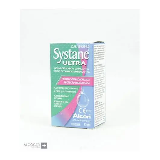 SYSTANE ULTRA GOTAS 10 ML - Alivia Sequedad E Irritación - Compatible con Lentes de Contacto - Fácil de Aplicar - 1