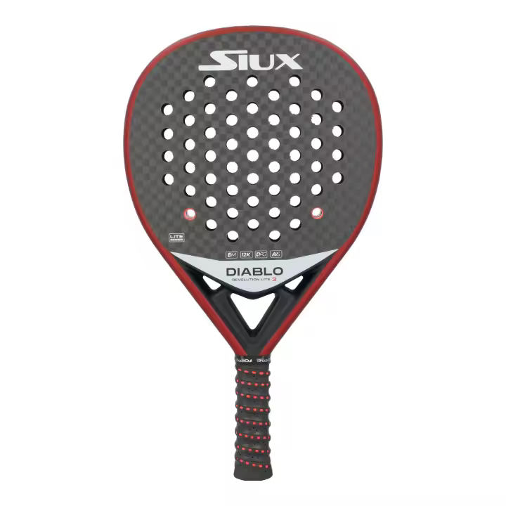 Pala de padel SIUX DIABLO REVOLUTION LITE 3 - Una pala híbrida con balance medio para jugadores exigentes - 1