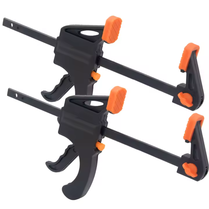 Juego De Pinzas F De Madera 4 Pulgadas 1/2/4pcs Con Libera Rápida Para Carpintería Herramienta De Bricolaje Para Mecánicos Y Artesanos - 1