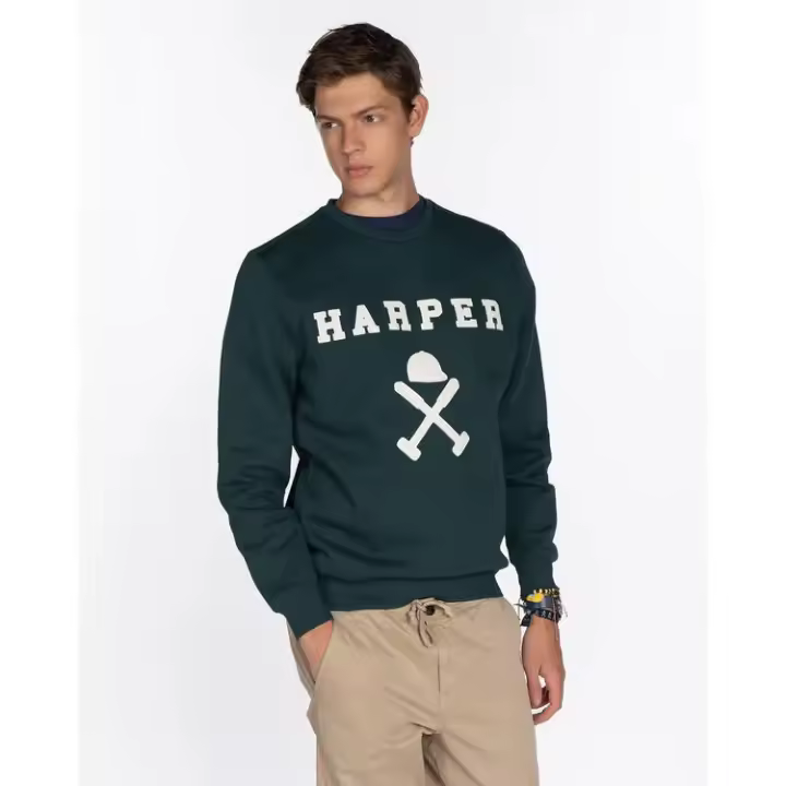 Sudadera New England Green Bottle - Harper & Neyer - 1