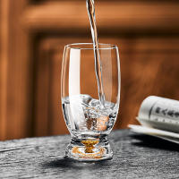 Juego De Cristales Para Licor 2/4/6 Piezas Vaso De Vino Té 100ml De Color Oro Ideal Para Vodka Whiskey Sake Soju Brandy - details 0